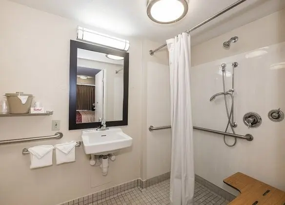 Standard Oda, 1 En Büyük (King) Boy Yatak, Engellilere Uygun (Roll-In Shower, Smoke Free)