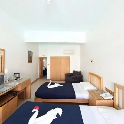 Deluxe Tek Büyük veya İki Ayrı Yataklı Oda, 1 Çift Kişilik veya 2 Tek Kişilik Yatak