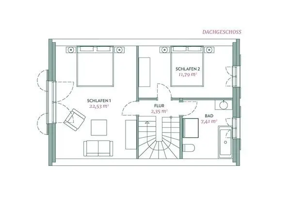 Superior Villa, 2 Yatak Odası, Teras