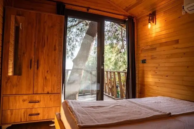 Bungalow, Deniz Manzaralı, Balkon veya Teraslı