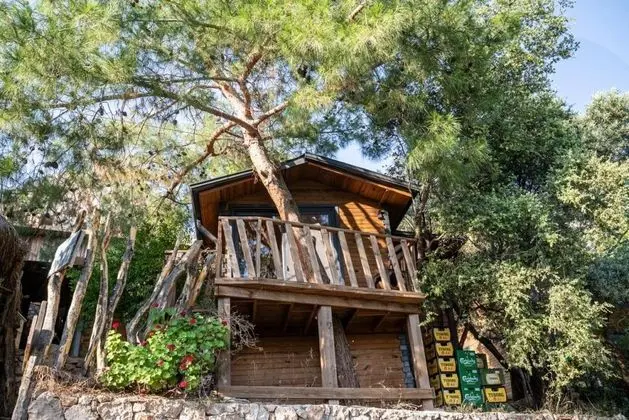 Bungalow, Deniz Manzaralı, Balkon veya Teraslı