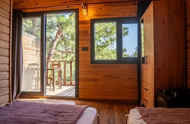 Bungalow, Deniz ve Dağ Manzaralı, Balkon veya Teraslı