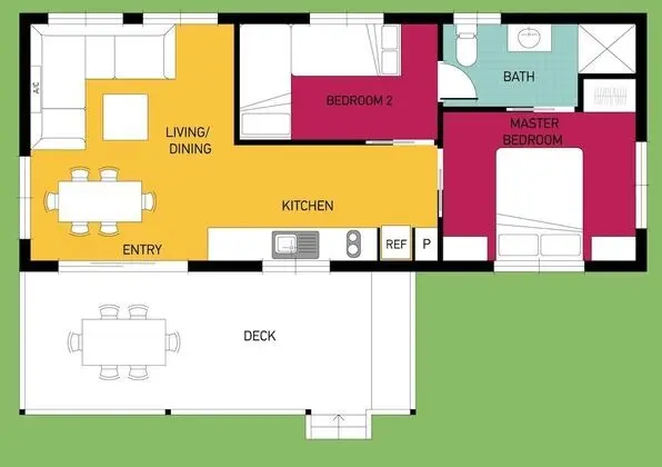 Villa, Okyanus Manzaralı (Sleeps 5)
