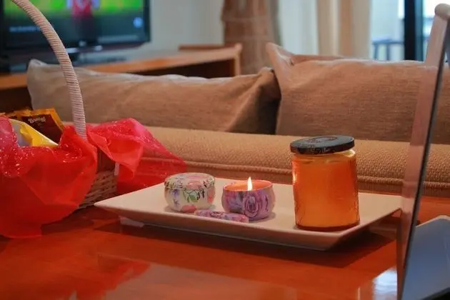 Deluxe Apart Daire, 2 Yatak Odası, Kısmi Deniz Manzarası