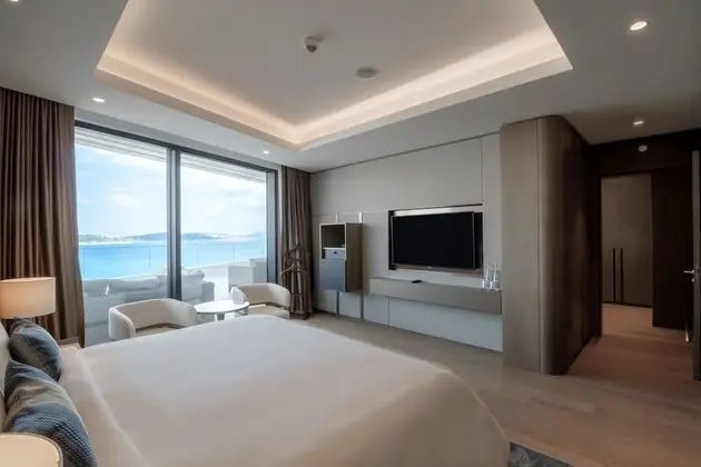 Süit, 1 Yatak Odası, Deniz Manzaralı, Köşe