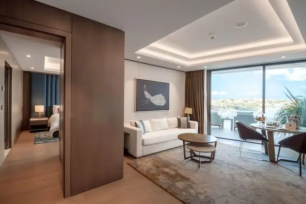 Süit, 1 Yatak Odası, Deniz Manzaralı, Köşe