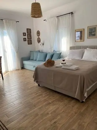 Grand Apart Daire, 1 Büyük (Queen) Boy Yatak ve Çekyat, Deniz Manzaralı