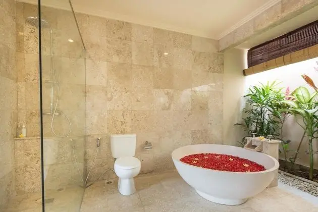 Villa, 1 Yatak Odası, Kişiye Özel Havuzlu, Kısmi Deniz Manzaralı
