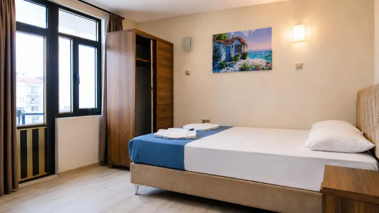 Standart Oda, Bahçe Manzaralı, Balkonlu