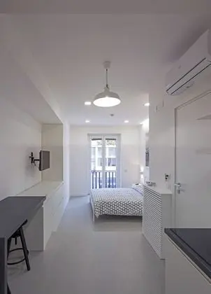 Deluxe Stüdyo, 1 Yatak Odası, Küçük Mutfak, Kısmi Deniz Manzaralı