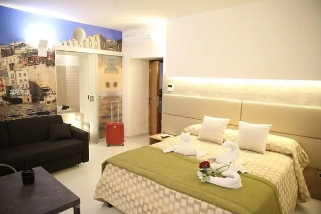 Exclusive Oda, 1 Büyük (Queen) Boy Yatak ve Çekyat, Avlu (Zona vasca idromassaggio)