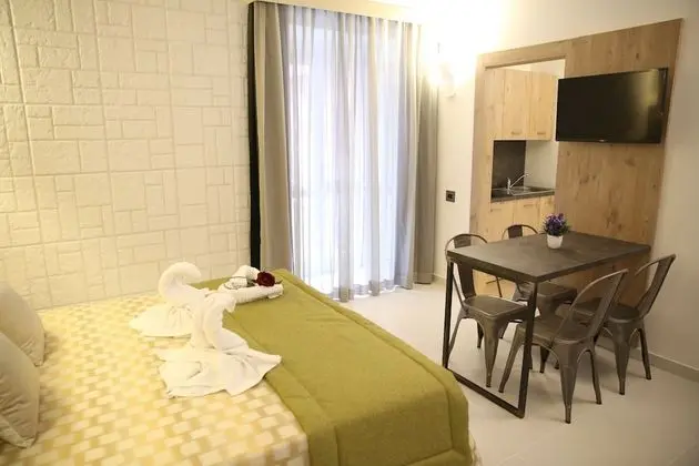 Exclusive Oda, 1 Büyük (Queen) Boy Yatak ve Çekyat, Avlu (Zona vasca idromassaggio)