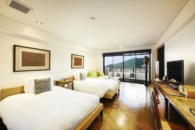İki Ayrı Yataklı Oda, Sigara İçilmez, Okyanus Manzaralı (Resort Jacuzzi Twin, 55sqm)
