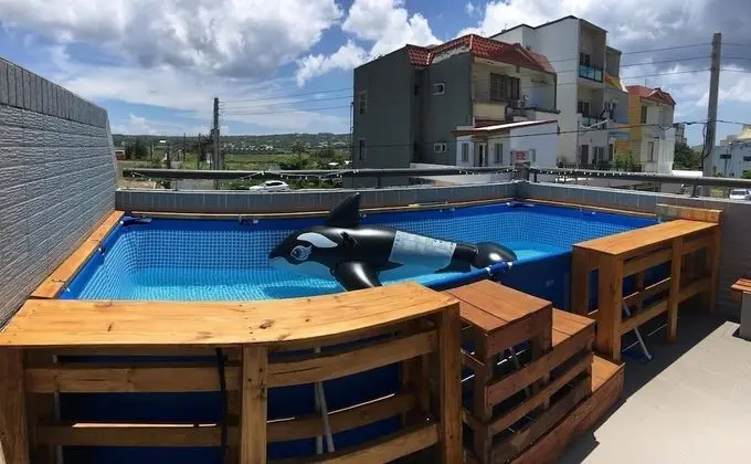 Design Dört Kişilik Oda, 2 Çift Kişilik Yatak, Sigara İçilmez