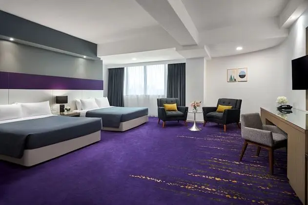 Executive Dört Kişilik Oda, 2 Büyük (Queen) Boy Yatak, Sigara İçilmez, Şehir Manzaralı