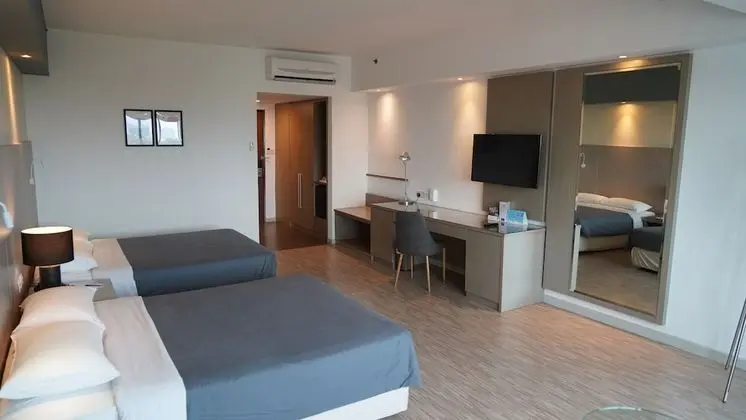Executive Dört Kişilik Oda, 2 Büyük (Queen) Boy Yatak, Sigara İçilmez, Şehir Manzaralı