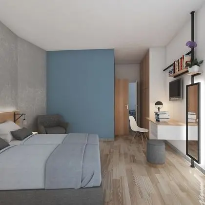 Comfort Üç Kişilik Oda, 1 Yatak Odası