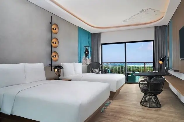 Deluxe Oda, 2 Çift Kişilik Yatak, Sigara İçilmez, Deniz Manzaralı