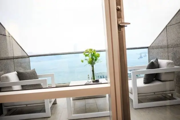 Oda, 1 Büyük (Queen) Boy Yatak, Balkon, Liman Manzaralı