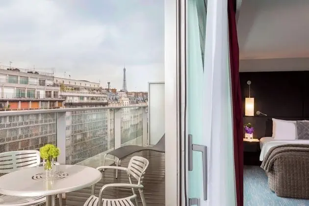 Süit, 1 En Büyük (King) Boy Yatak, Teras, Manzaralı (Paris Sky, Eiffel Tower View)