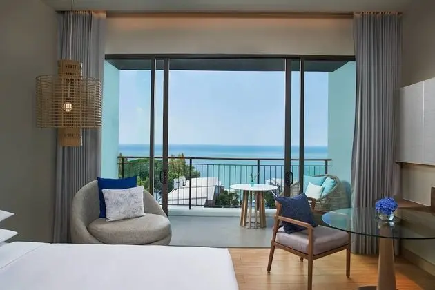 Deluxe Oda, 1 En Büyük (King) Boy Yatak, Balkon, Deniz Manzaralı