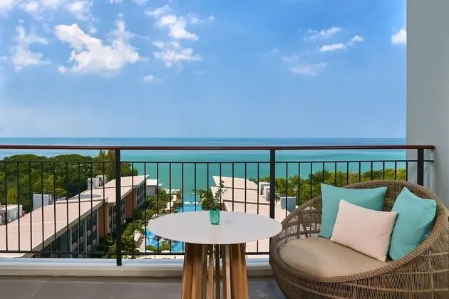 Deluxe Oda, 1 En Büyük (King) Boy Yatak, Balkon, Deniz Manzaralı