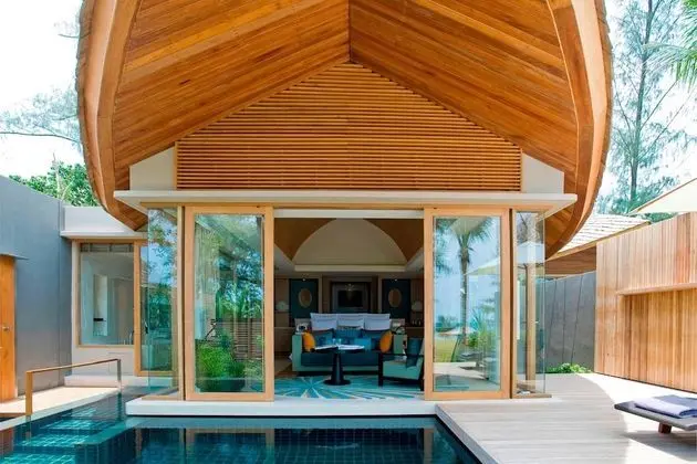 Villa, 1 Yatak Odası, Sigara İçilmez, Okyanusa Sıfır