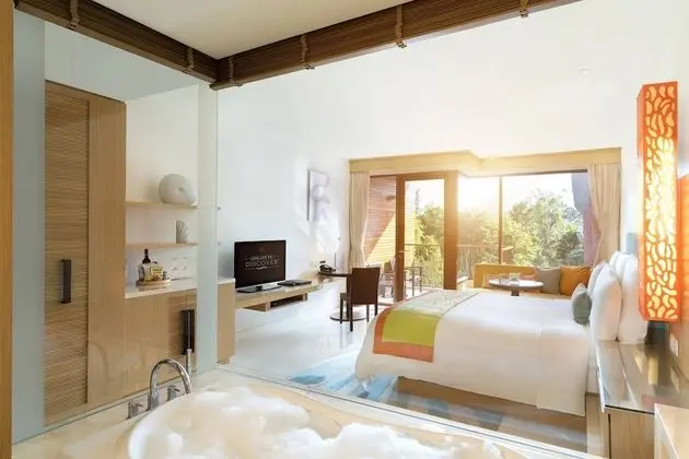 Oda, 1 En Büyük (King) Boy Yatak, Balkon, Bahçe Manzaralı (Low floor)