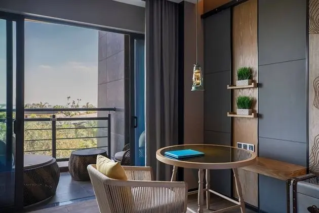 Oda, 2 Çift Kişilik Yatak, Balkon, Bahçe Manzaralı