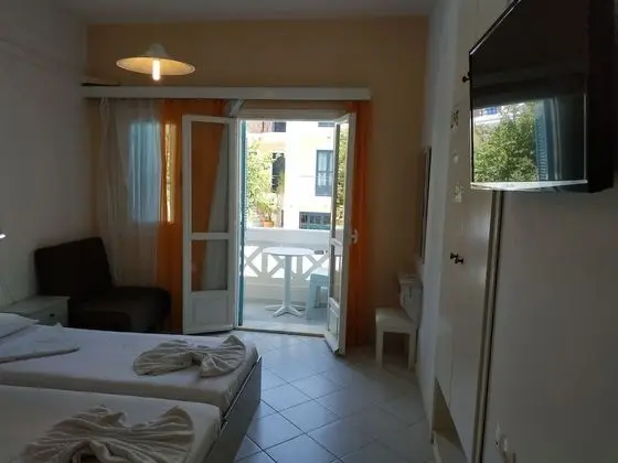 Deluxe Stüdyo, 2 Tek Kişilik Yatak, Balkon