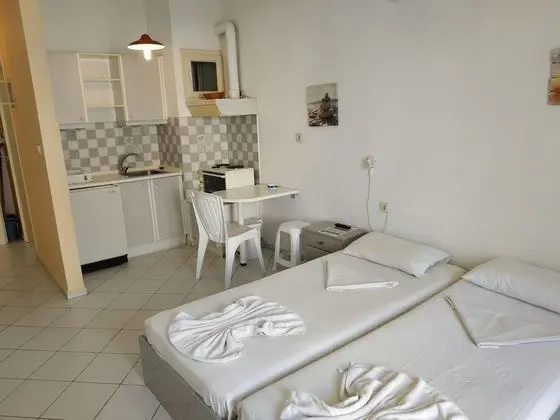 Deluxe Stüdyo, 2 Tek Kişilik Yatak, Balkon
