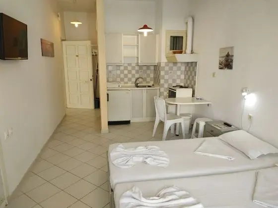 Deluxe Stüdyo, 2 Tek Kişilik Yatak, Balkon
