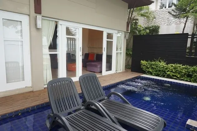 Two Bedroom Beachfront Private Pool Villa