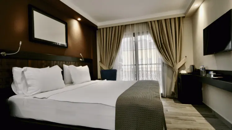 Deluxe Oda, Şehir Manzaralı, Fransız Balkonlu