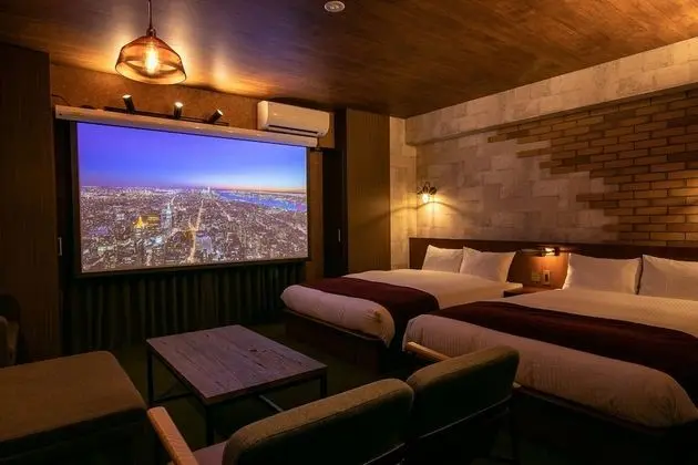 Design İki Ayrı Yataklı Oda, Sigara İçilmez (Brownstone, theater room)