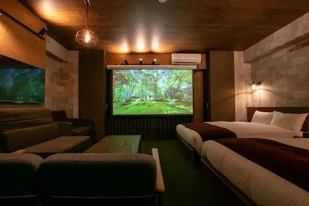 Design İki Ayrı Yataklı Oda, Sigara İçilmez (Brownstone, theater room)