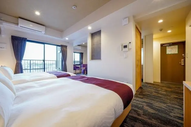 Tek Büyük veya İki Ayrı Yataklı Oda, 2 Yatak Odası (Modern Apartment(Seeallinfobeforebook)