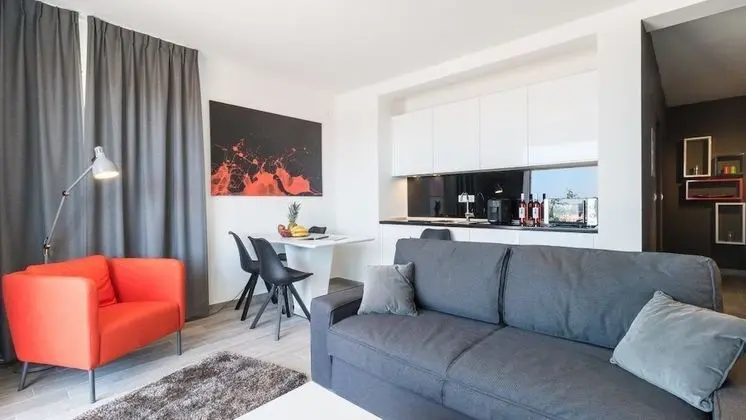 Standard Apart Daire, Teras, Deniz Manzaralı