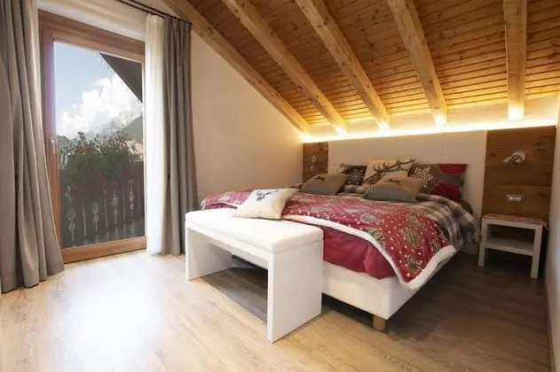 Apart Daire, 2 Yatak Odası, Balkon, Dağ Manzaralı (Catinaccio)