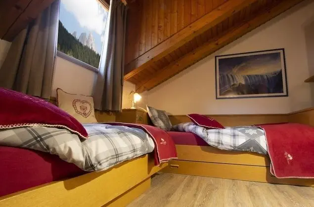 Apart Daire, 2 Yatak Odası, Balkon, Dağ Manzaralı (Catinaccio)