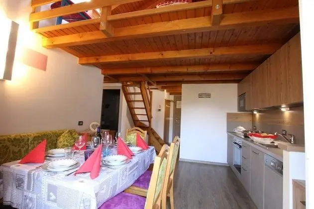 Apart Daire, 2 Yatak Odası, Balkon, Dağ Manzaralı (Catinaccio)