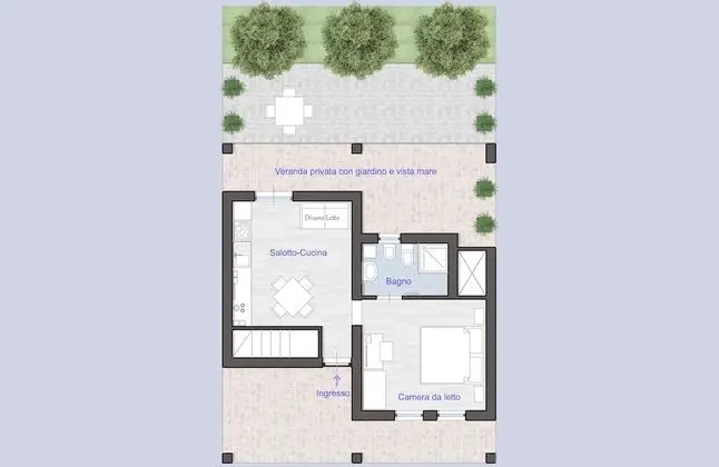 Standard Apart Daire, 1 Yatak Odası