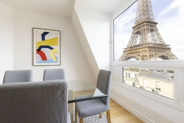 Çatı Katı Süiti (Penthouse), 4 Yatak Odası (Tour Eiffel)