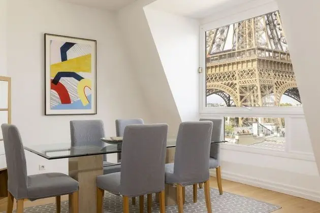 Çatı Katı Süiti (Penthouse), 4 Yatak Odası (Tour Eiffel)