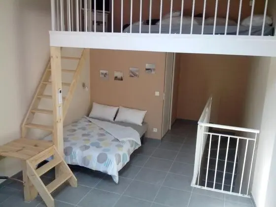 City Apart Daire, Banyolu/Duşlu, Şehir Manzaralı (Arg 2eme étage)