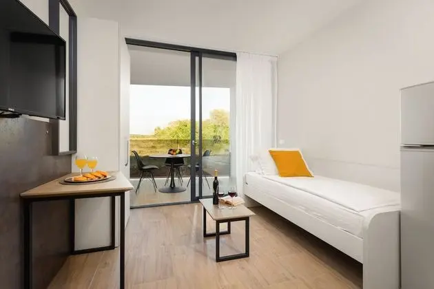 Stüdyo, 1 Çift Kişilik Yatak ve Çekyat, Balkon