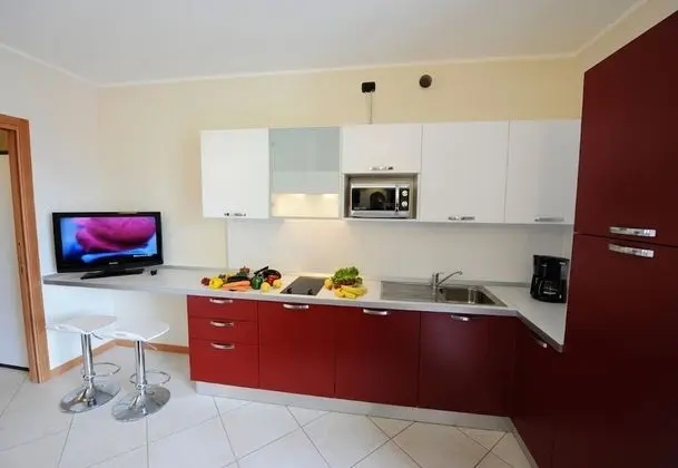 Family Apart Daire, 1 Çift Kişilik Yatak ve Çekyat, Dağ Yamacı (Residence Eden Magnolia 14)