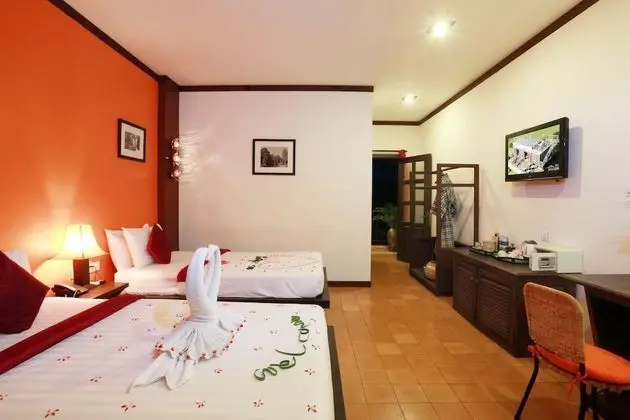 Twin Cabana Room with Balcony and Pool View - Free 2ways Transfer