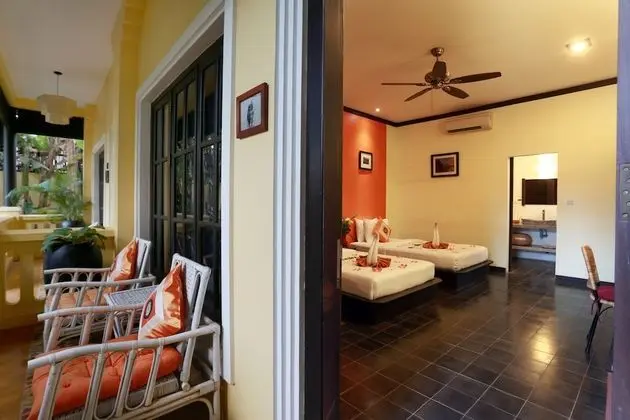 Twin Cabana Room with Balcony and Pool View - Free 2ways Transfer