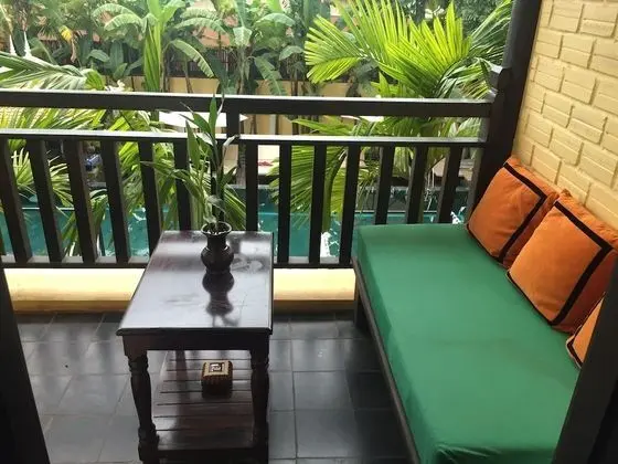 Twin Cabana Room with Balcony and Pool View - Free 2ways Transfer
